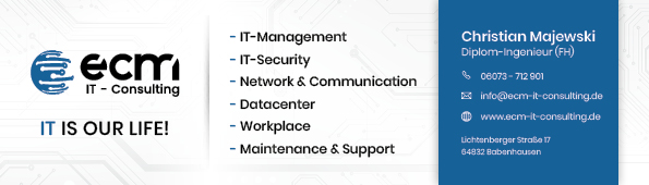 ECM IT-Consulting Banner Babenhausen